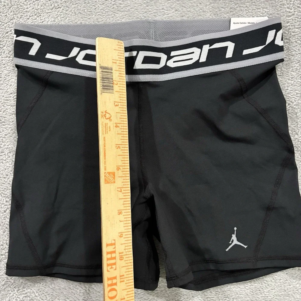 Nike Dri-FIT x Air Jordan Shorts Womens Medium High Waisted 5